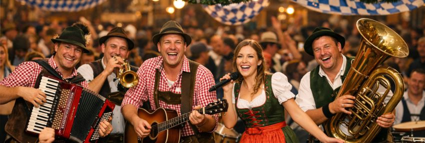 volksmusik live buchen für veranstaltungen für Oktoberfest in Düsseldorf