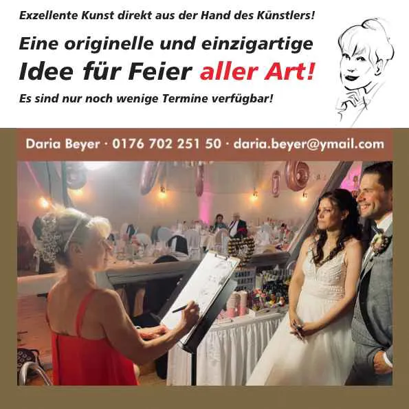 Schnellzeichnung und Karikatur