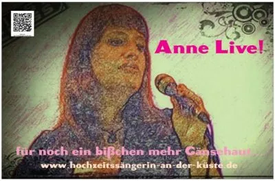Hochzeitsrednerin & Sängerin Anne Live!