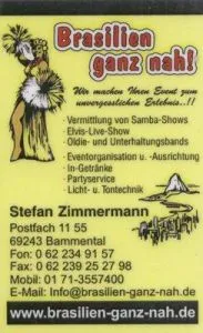 Brasilien ganz nah! Künstler & Eventmanagement