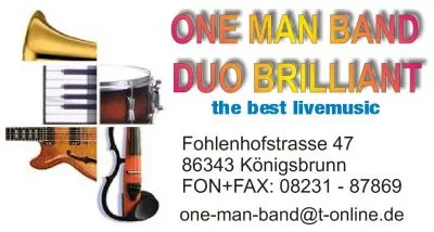 ONE MAN BAND - DUO BRILLIANT