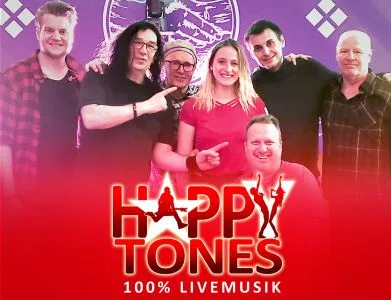 HAPPY TONES Partyband / Coverband