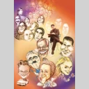 Karikaturist Mirror-Man