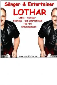 Sänger und Entertainer Lothar
